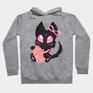 Pretty Kitty with strawberry jam Hoodie